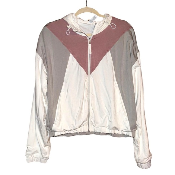 ZYIA Active Colorblock Full Zip Hoodie Sweatshirt Jacket Size Small - Picture 3 of 12